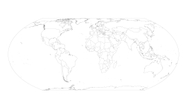 Mapa Equal Earth